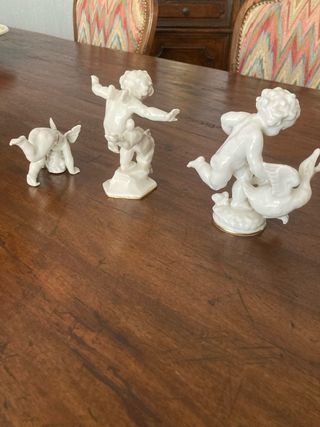 Hutschenreuther 3 putti Karl Tutter porcellana