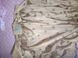 Chaqueta de cuero hombre beige VENTA EN MANO