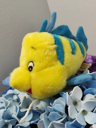 Flounder Pesciolino Sirenetta Disney 14 cm