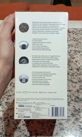 Molinillo eléctrico de café