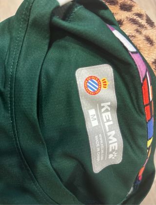 Camiseta Kelme RCD Espanyol Verde Talla M
