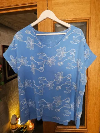 Conjunto Pantalón y Blusa Estampado Floral