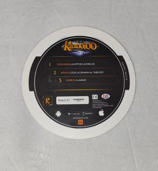 Juego de mesa Kazooloo, Vortex y DMX