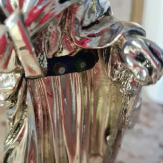 Presepe artistico argento placcato