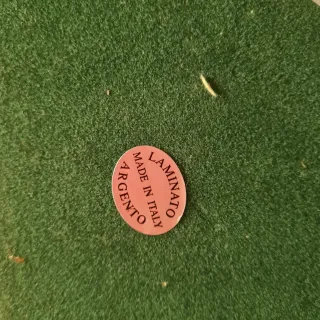 Presepe artistico argento placcato