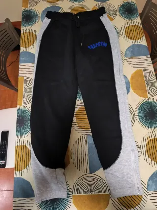 Sudadera Trapstar Negra y Gris