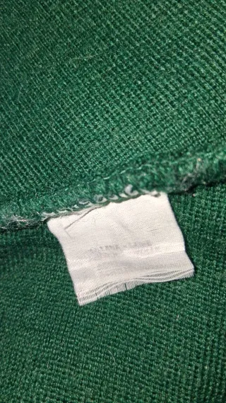 Cardigan Oroleone verde uomo