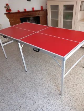 Mesa de ping pong plegable