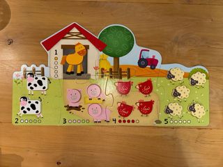 Puzzle Jumbo Goula 1-5 Animales Granja