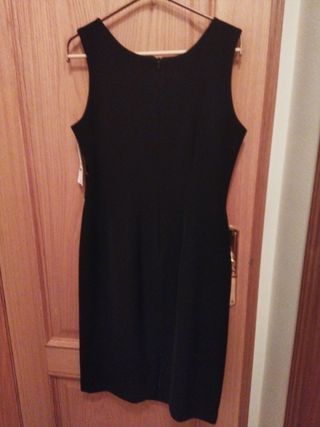 Traje Rianne, Vestido y Chaquetilla Negro