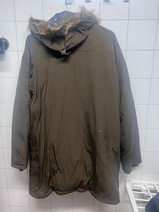 Parka Napapijri Plumas Verde Oliva. XL