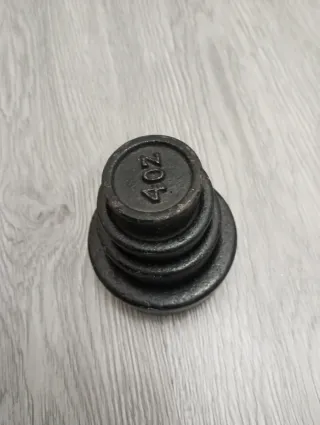 Pesi bilancia ghisa 40oz, 8oz, 1lb, 2lb