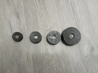 Pesi bilancia ghisa 40oz, 8oz, 1lb, 2lb