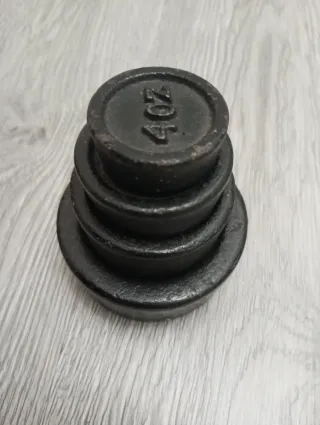 Pesi bilancia ghisa 40oz, 8oz, 1lb, 2lb