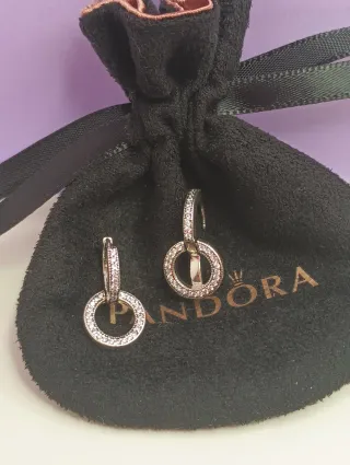 Pendientes Aro Pandora Circonitas