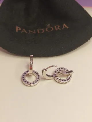 Pendientes Aro Pandora Circonitas