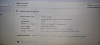 Portátil HP Core i3 7ª Gen 8GB RAM SSD HDMI