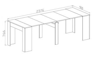 ✅MESA EXTENSIBLE MOD-FUELLE NUEVA