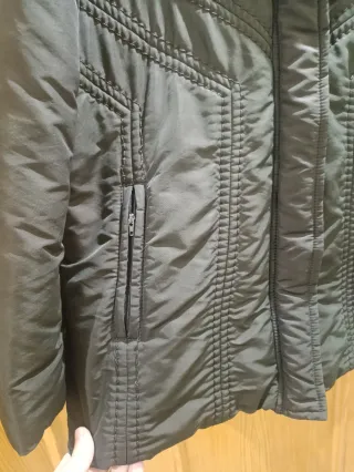 Chaquetón mujer marrón