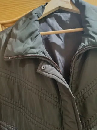 Chaquetón mujer marrón