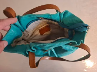 Borsa in vera pelle donna