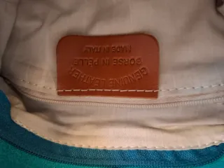 Borsa in vera pelle donna