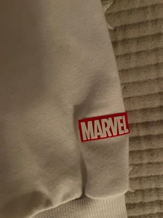 Sudadera Marvel Blanca