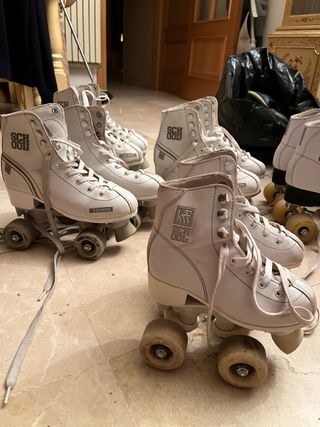 Patines blancos SCHOOL para niñas