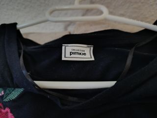 Conjunto Pimkie: Falda y Camiseta Bordada