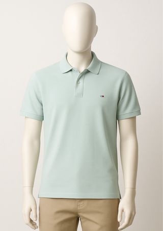 Polo Tommy Hilfiger Verde Talla XXL Nuevo