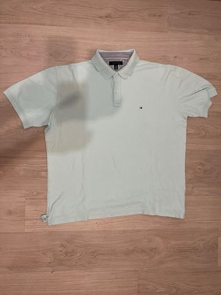 Polo Tommy Hilfiger Verde Talla XXL Nuevo
