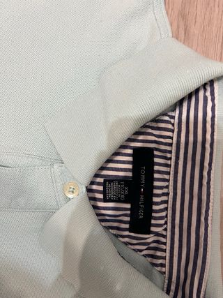 Polo Tommy Hilfiger Verde Talla XXL Nuevo