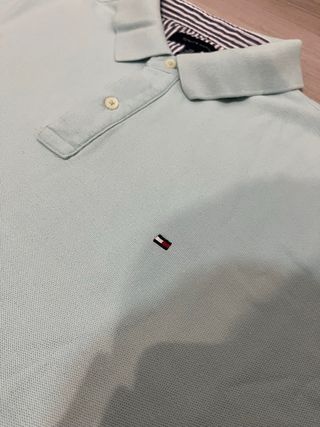 Polo Tommy Hilfiger Verde Talla XXL Nuevo