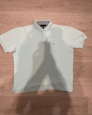Polo Tommy Hilfiger Verde Talla XXL Nuevo