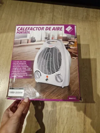 Calefactor de aire portátil WE
