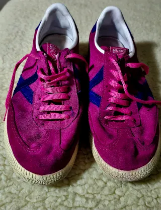 Zapatillas Munich Rosa y Azul