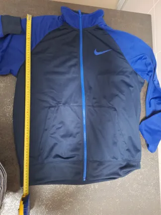 Felpa Nike blu e nera da tuta