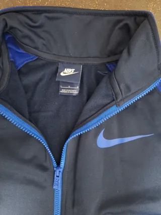 Felpa Nike blu e nera da tuta