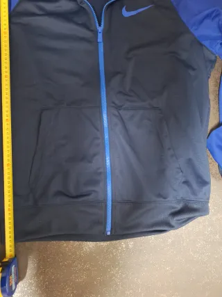 Felpa Nike blu e nera da tuta