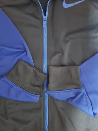 Felpa Nike blu e nera da tuta