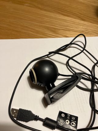 Webcam Logitech Negra