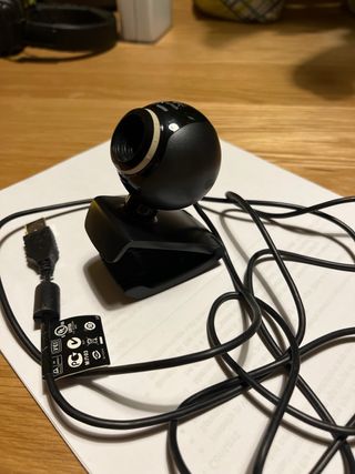 Webcam Logitech Negra