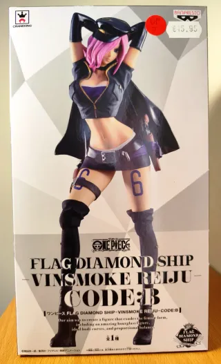 Banpresto One Piece Vinsmoke Reiju Flag Diamond Sh