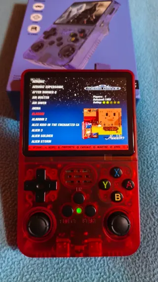 Console R36S 100% Originale con Sandisk 64Gb