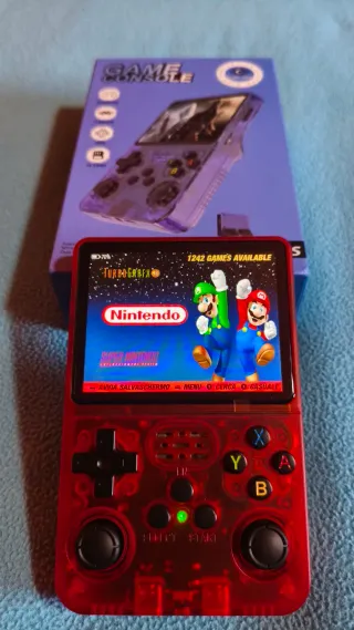 Console R36S 100% Originale con Sandisk 64Gb