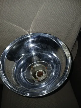 Lampadario industriale acciaio Luminator