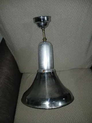 Lampadario industriale acciaio Luminator