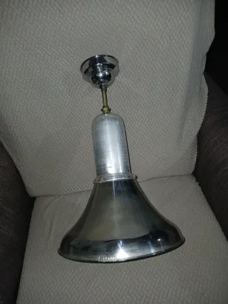 Lampadario industriale acciaio Luminator