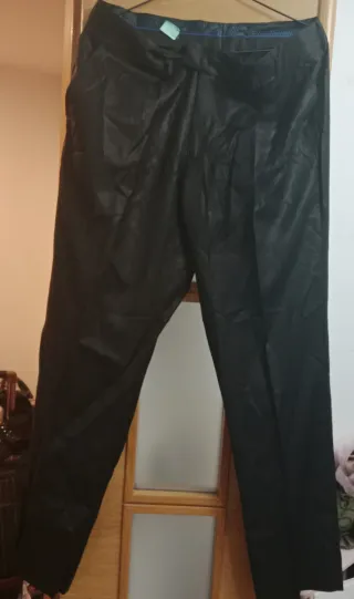 Traje Caramelo Hombre Talla 44 Negro