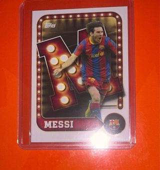 Tarjeta de Colección Messi Topps